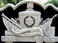 Detail of the Tombstone ...