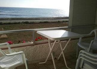 Apartment on the beach front