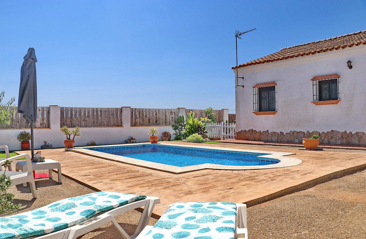 Chalet Arroyo en Conil Piscina