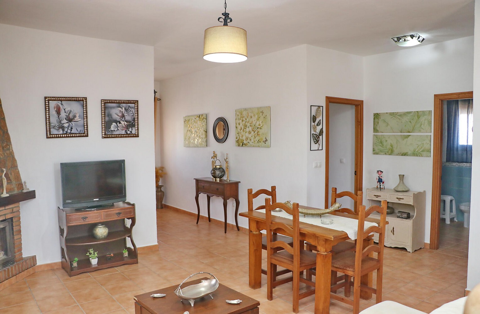 Comedor Chalet Arroyo en Conil