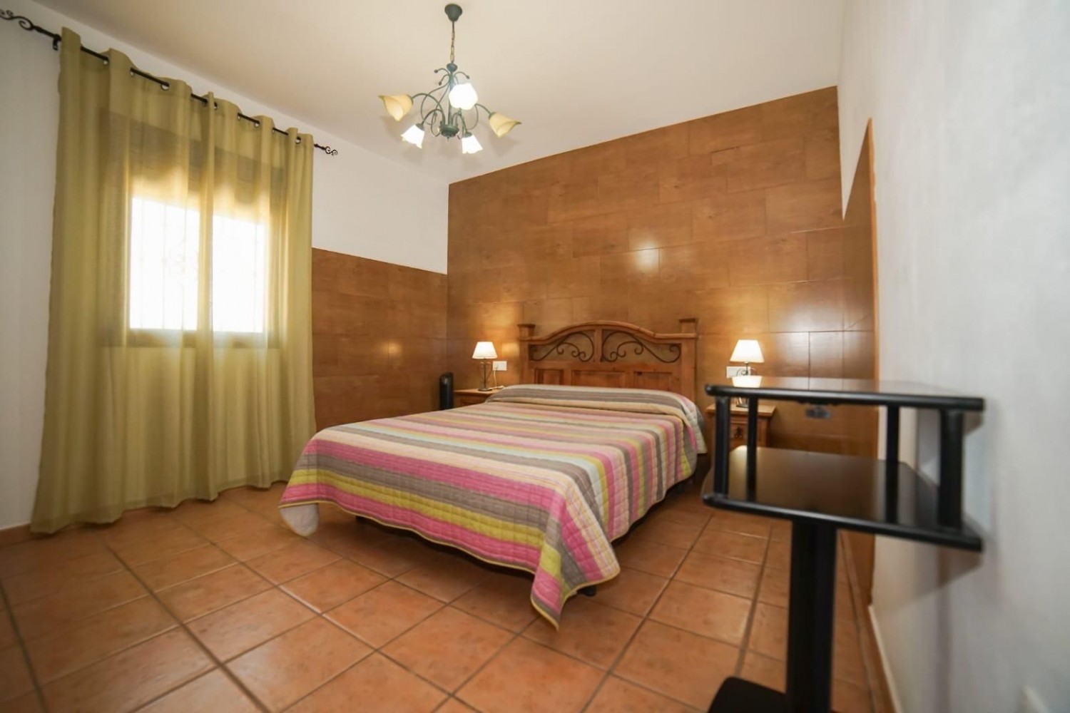 Dormitorio Casa Ana Mari con piscina privada, en Conil.