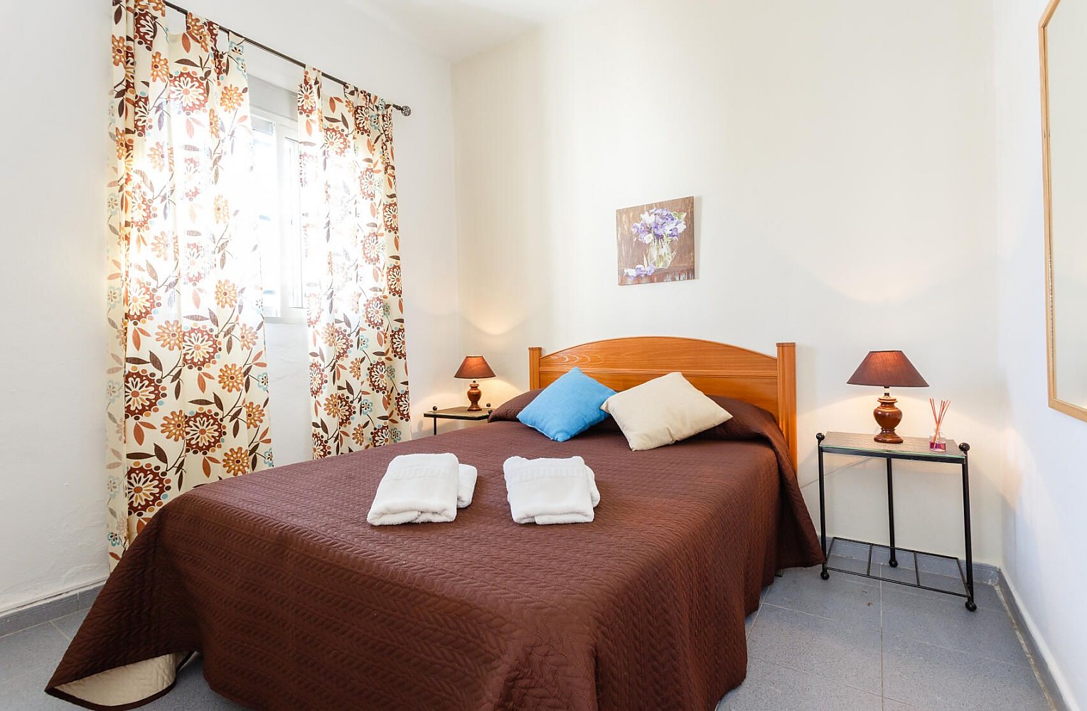 Dormitorio Apartamento Casa Postas I, con piscina.
