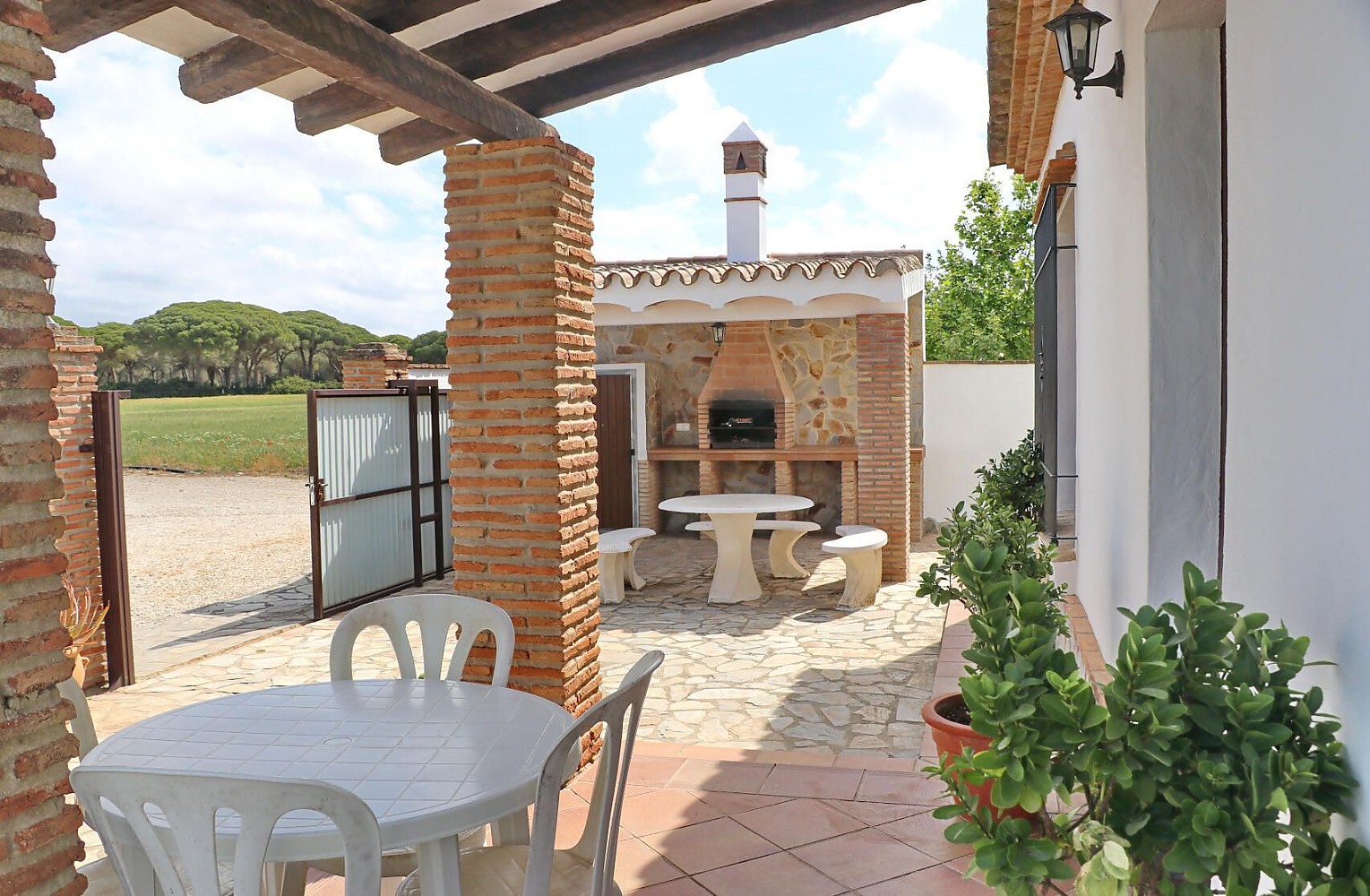 Barbacoa Chalet con piscina privada en zona rural y tranquila
