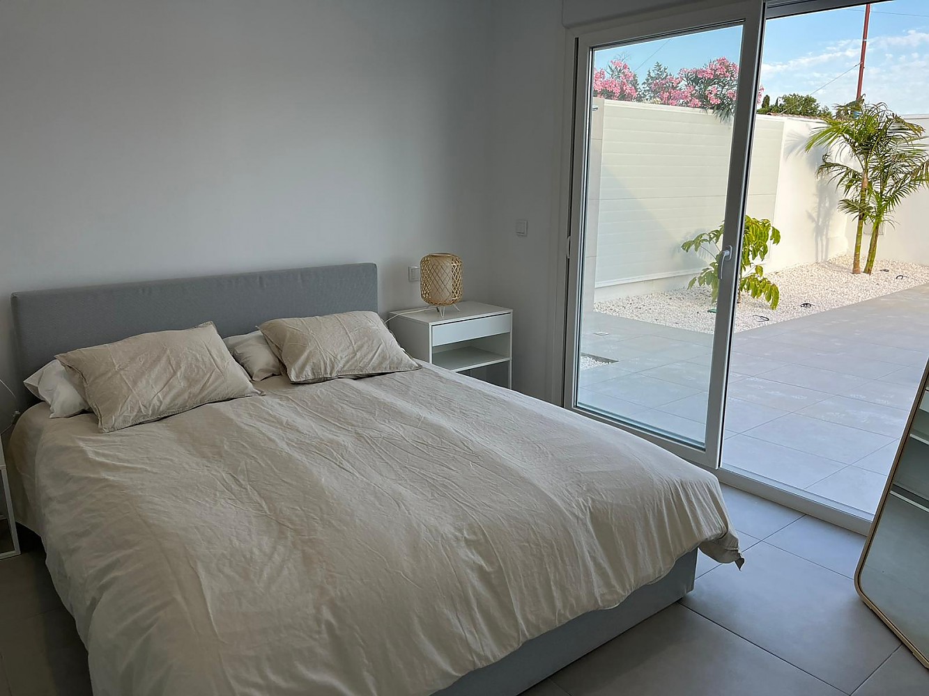 Dormitorio Chalet El Eden en Chiclana.