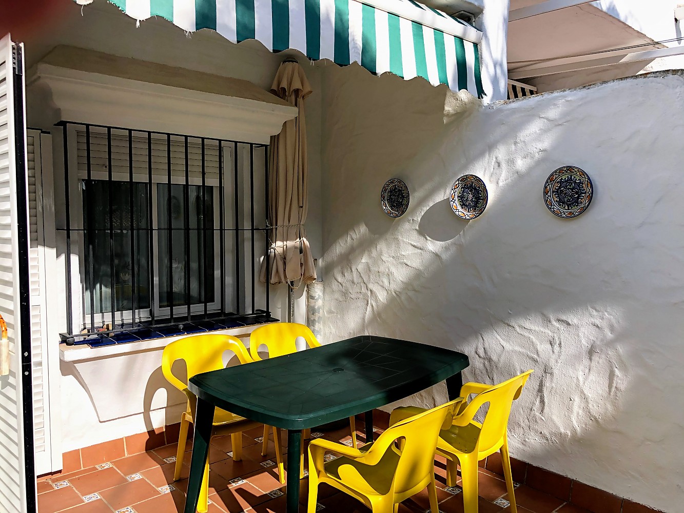 Terraza en el apartamento Zinna