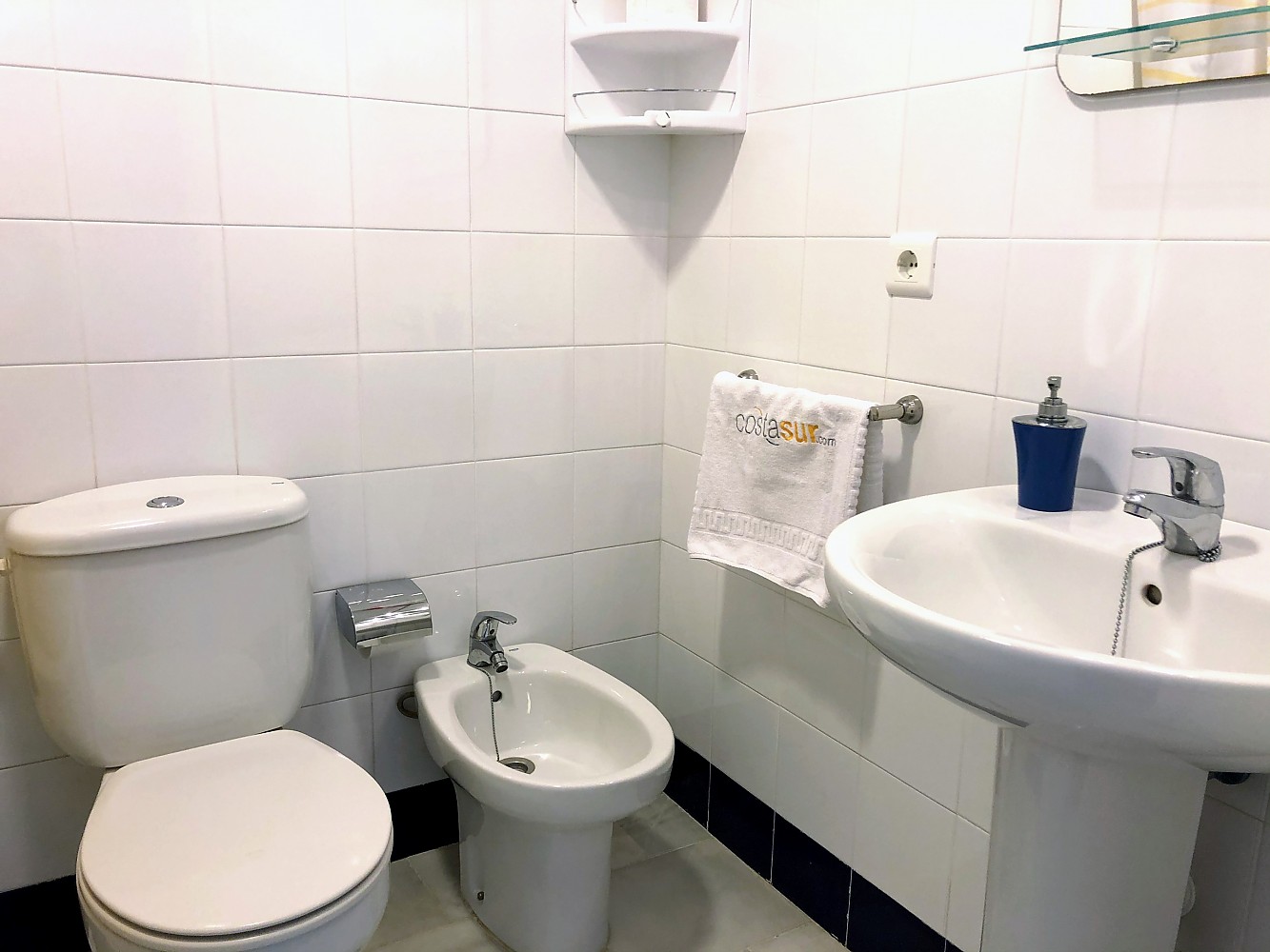 Cuarto de baño Apartamento vacacional con piscina comunitaria y wifi