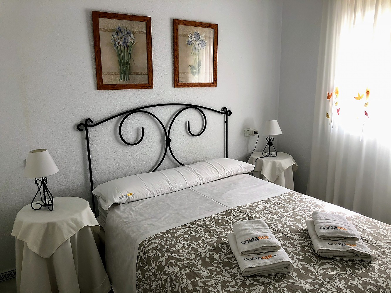 Apartamento vacacional con piscina comunitaria y wifi Dormitorio