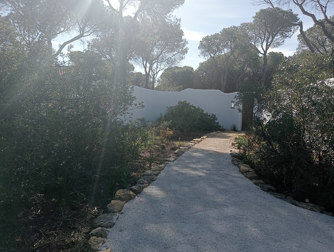 Casa en Chiclana para cinco personas con piscina privada. Fachada/entrada