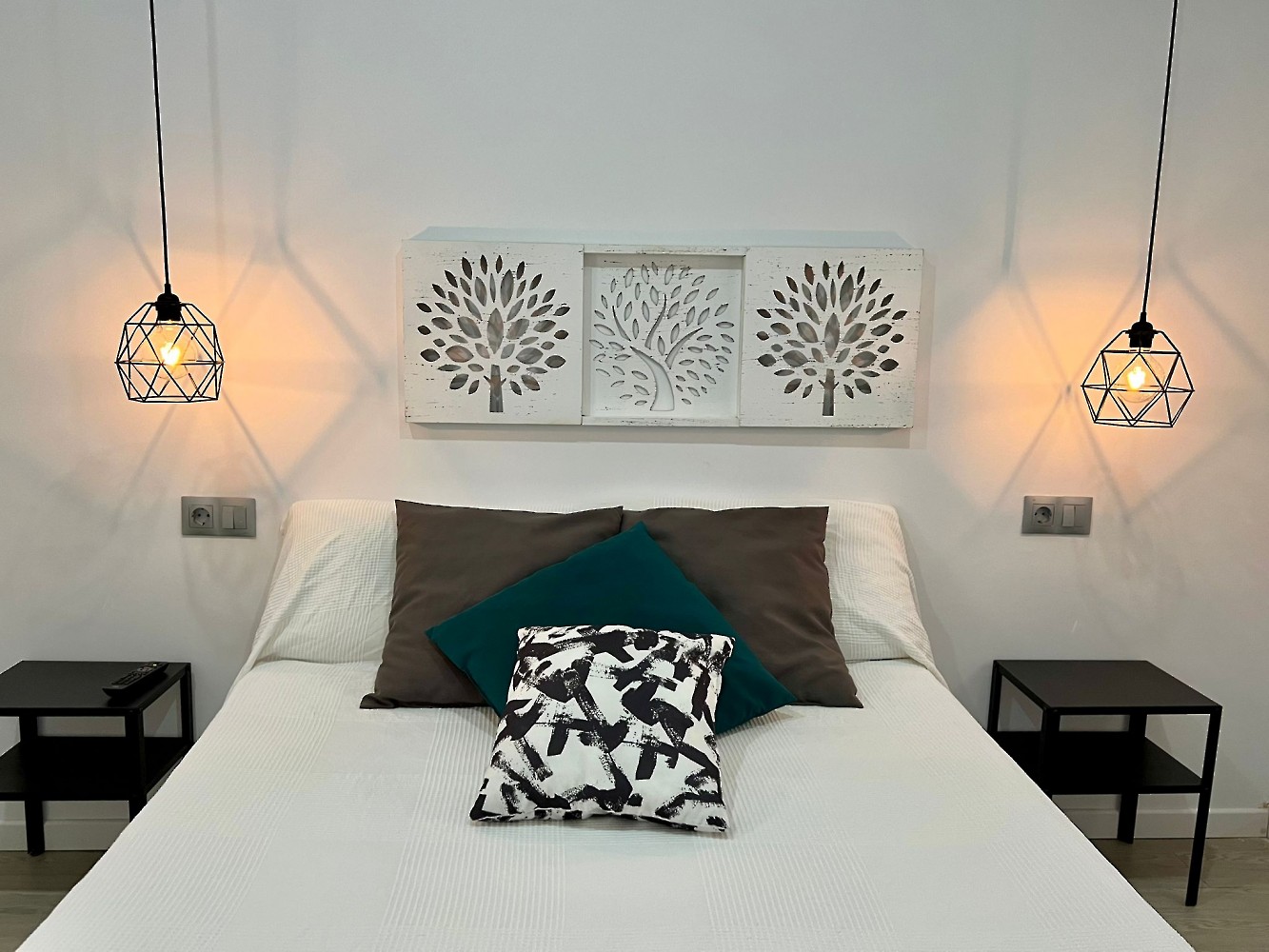 El Refugio, en Chiclana. Dormitorio