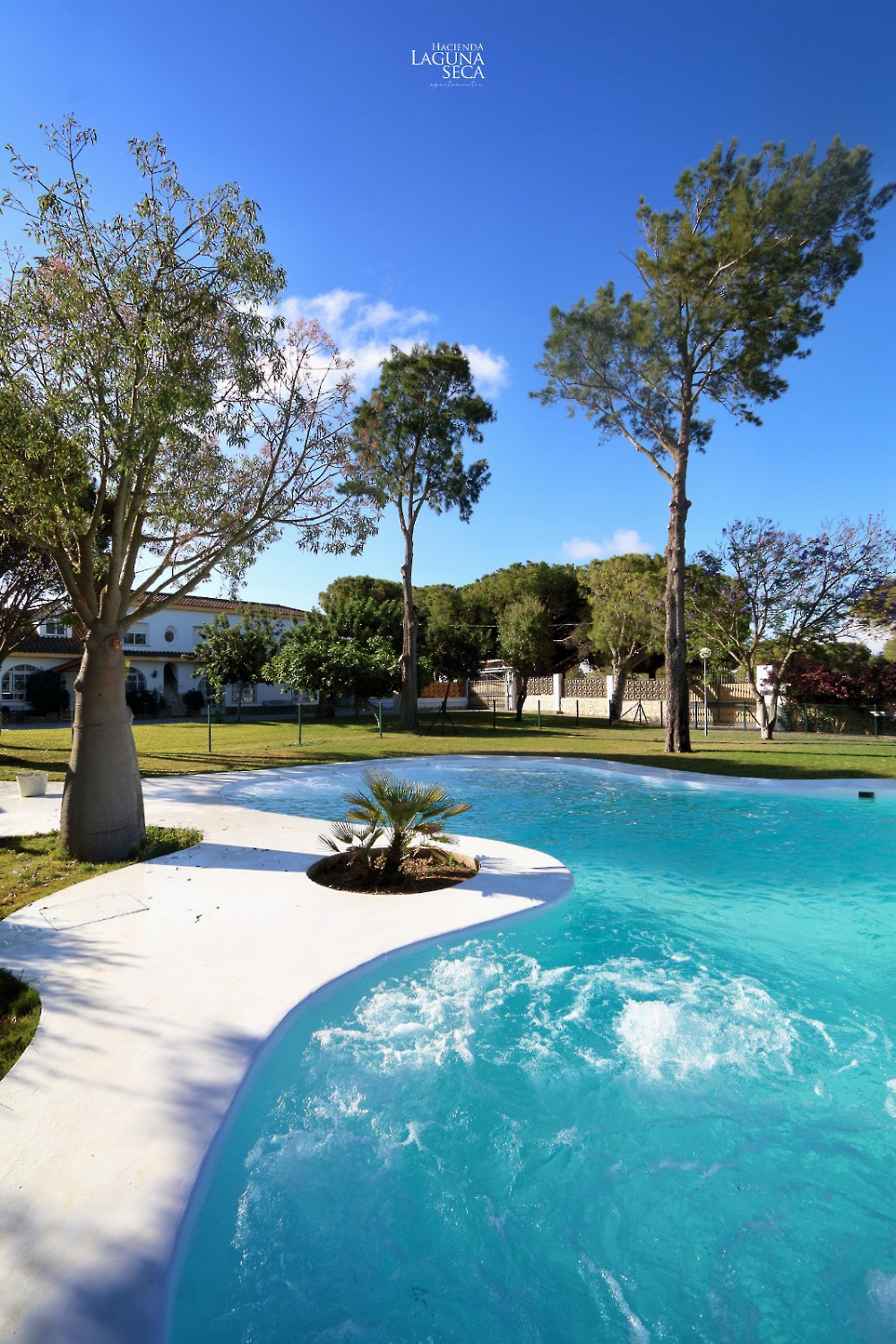 Piscina Apto. en complejo Laguna Seca, con piscina compartida.