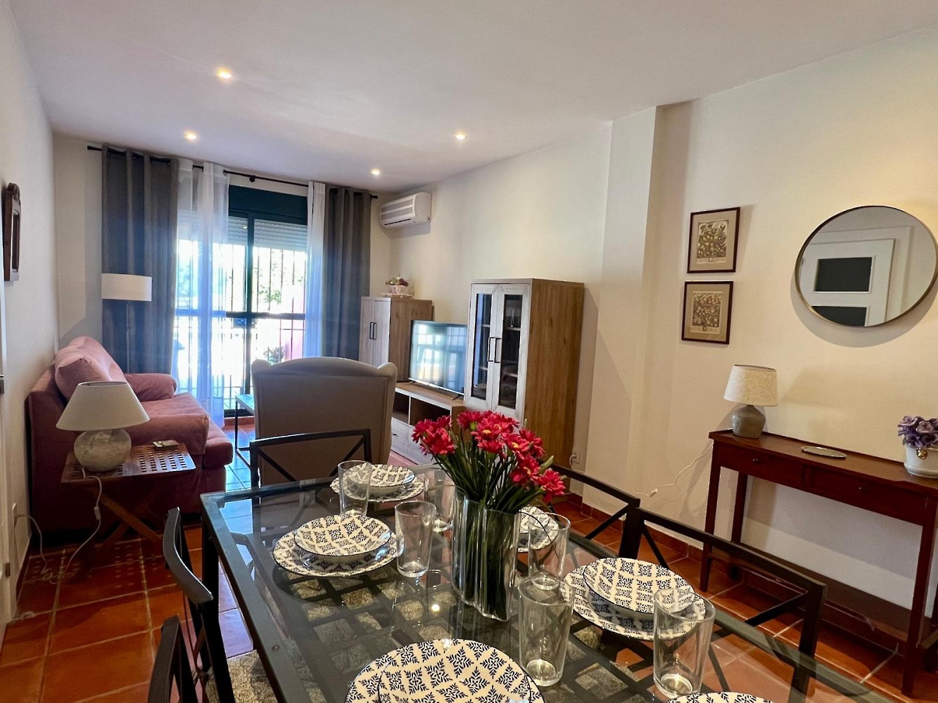 Comedor Apartamento La Barrosa Bay