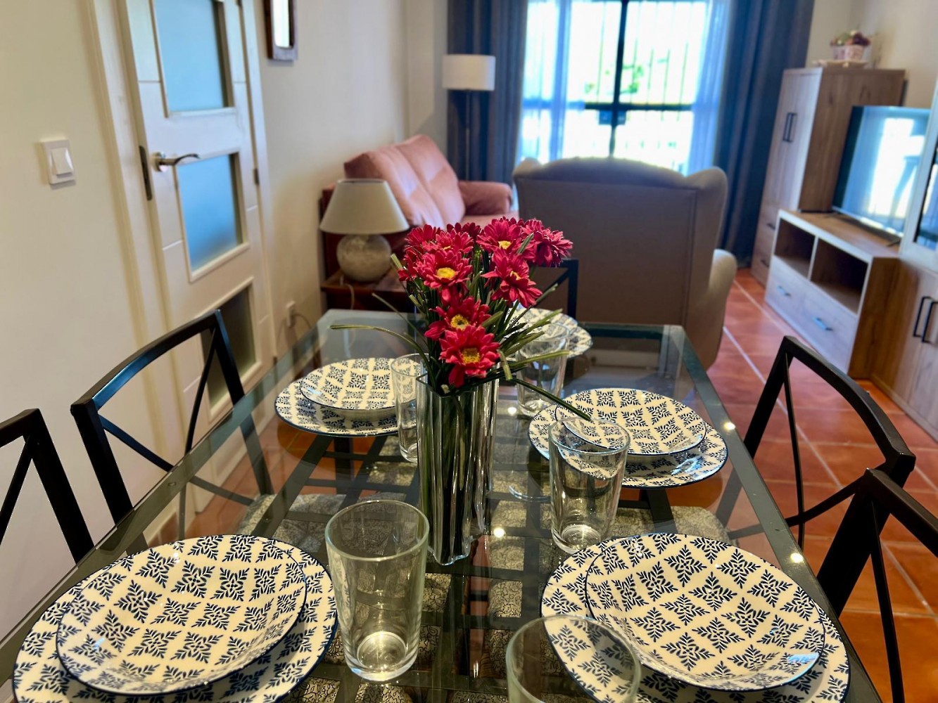 Apartamento La Barrosa Bay Comedor