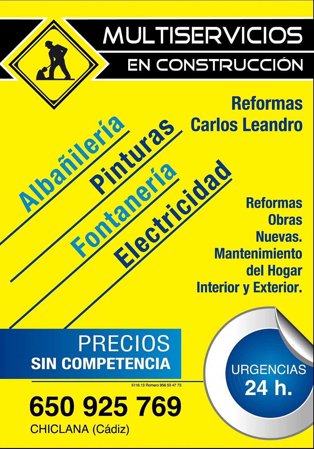 Hacemos todo tipos de reformas integrales e obras nuevas limpieza de parcelas arreglos de caminos poda de pinos mantenimientos trabajamos para comunidades e urbanizaciones , hacemos revestimientos de fachadas y muchos mas ..mas info consultar sin compromiso los años nos avalan tenemos referencias .