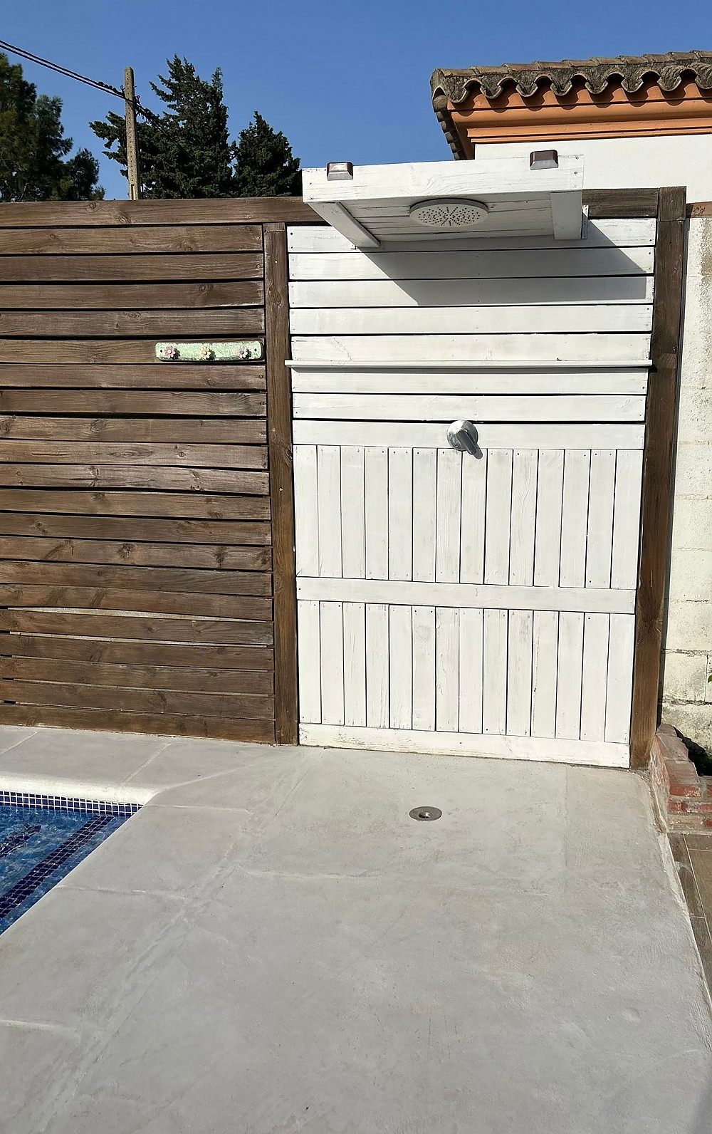 Casa Manolete, con piscina privada. Ducha