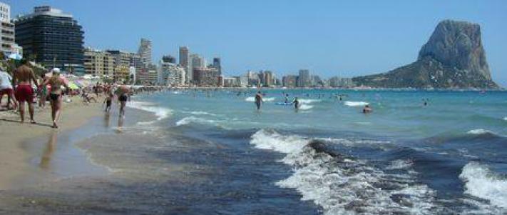 Spiaggia Di Arenal Calpe Alicante Costa Blanca