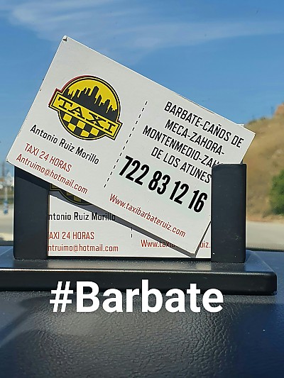TAXI BARBATE Antonio Ruiz 