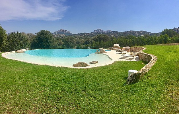 villa e molto speciale perche si trova vicinissimo al mare e con grande piscina giardino max relax
