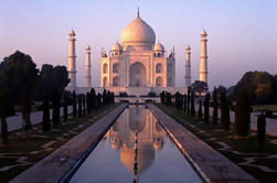 Agra Taj Mahal zonsopgang en zonsondergang Tour