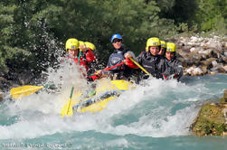 Rafting sur la rivière Soca