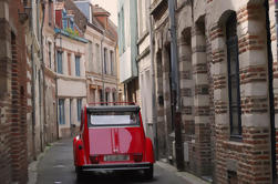 Tour unique de Lille par le convertible 2CV avec conducteur-guide privé comprenant la rupture de Champagne