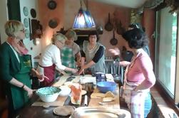 Clase de cocina tradicional sarda con almuerzo en el campo de Alghero