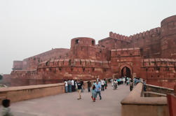 Excursão de um dia para Taj Mahal e Mehtab Bagh e Fort Agra de Delhi