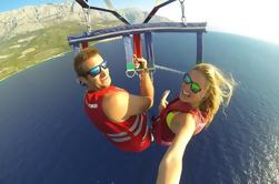 Vier Adventures: parasailing, haaien en Stingray, Catamaran Cruise en snorkelen vanaf Punta Cana