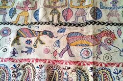 Private Kantha Stitch Pintura Tour en Kolkata