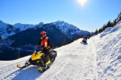 Excursão do Snowmobile da aventura da região selvagem de Whistler