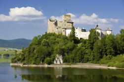 Dunajec Flussschlucht und Schloss Niedzica aus Krakau