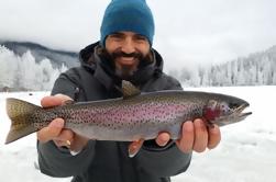 Pesca de hielo de medio día