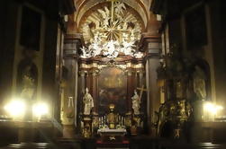 Concert d'orgue célèbre à l'église Saint-François à Prague