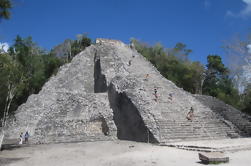 Coba Ruins, Tulum og Cenote Tankach-Ha fra Playa