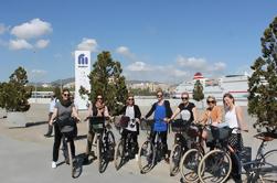 Excursión en bicicleta de la familia de Málaga