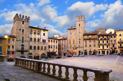 Excursion privée d'une journée à Arezzo et Cortona de Sienne