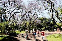 Passeio de bicicleta em parques e praças