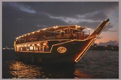 Dhow Cena Crucero Dubai Creek con transferencia