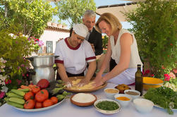 Culinária tradicional marroquina de meio-dia em Marrakech