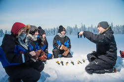 Lappland Snowmobiling, Eisangeln und leckeres Essen in Rovaniemi