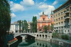 Excursión a pie por Ljubljana con paseo funicular en Ljubljana