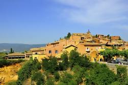 Viagem de um dia para o Luberon, incluindo a trilha do Roussillon Ochre