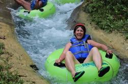 Ziplining, River Tubing en Blue Hole Adventure van Runaway Bay