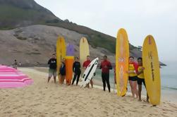 Rio de Janeiro Lección de Surf en la Playa de Macumba