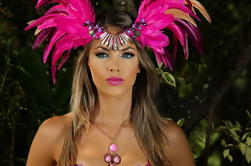 Headpiece cultural do carnaval que faz a classe