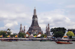 Visite guidée d'une demi-journée de Bangkok en transport en commun