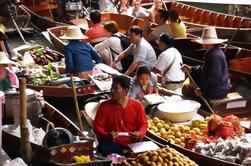 Tour privado: mercados flotantes y excursión de un día a Sampran Riverside desde Bangkok