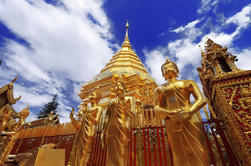 Templo de Wat Doi Suthep e excursão de meio dia de Meo Hilltribe Village de Chiang Mai