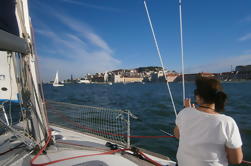 2 horas de viaje en barco a vela en Lisboa