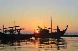 2.5 horas crucero por el río Sunset y barco de canoa Remo en Hoi An