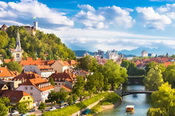 Paseo guiado y paseo funicular al castillo de Ljubljana